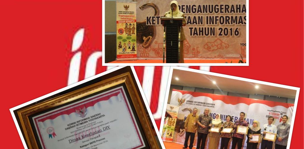 SISI LAIN YANG MEMBANGGAKAN DINKES DIY....