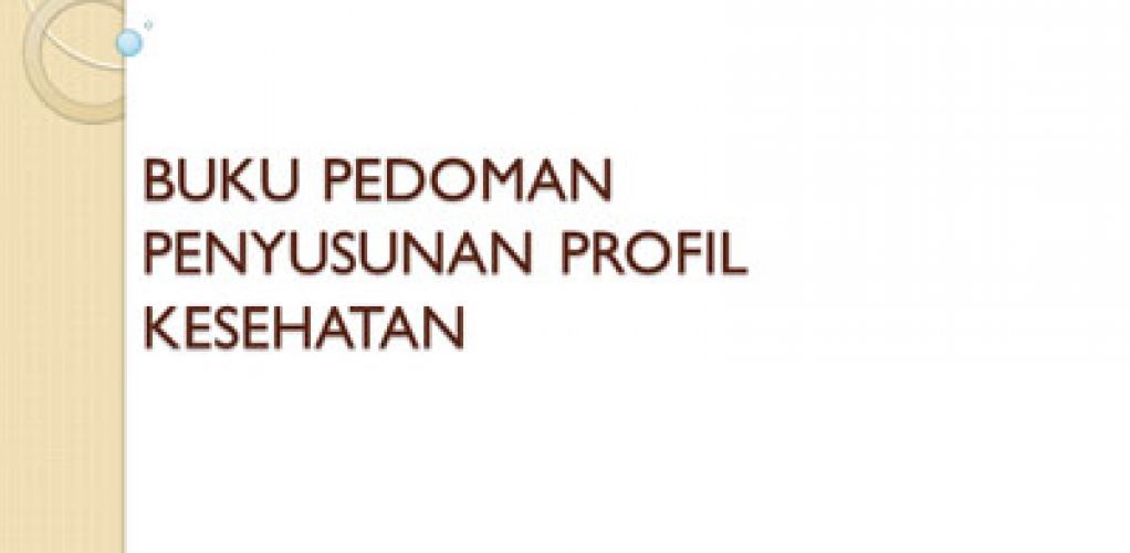 Profil Kesehatan DIY 2017