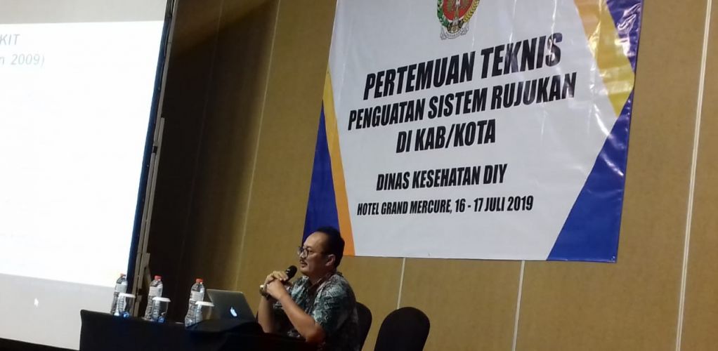 Pertemuan Teknis Penguatan Sistem Rujukan di kabupaten/Kota