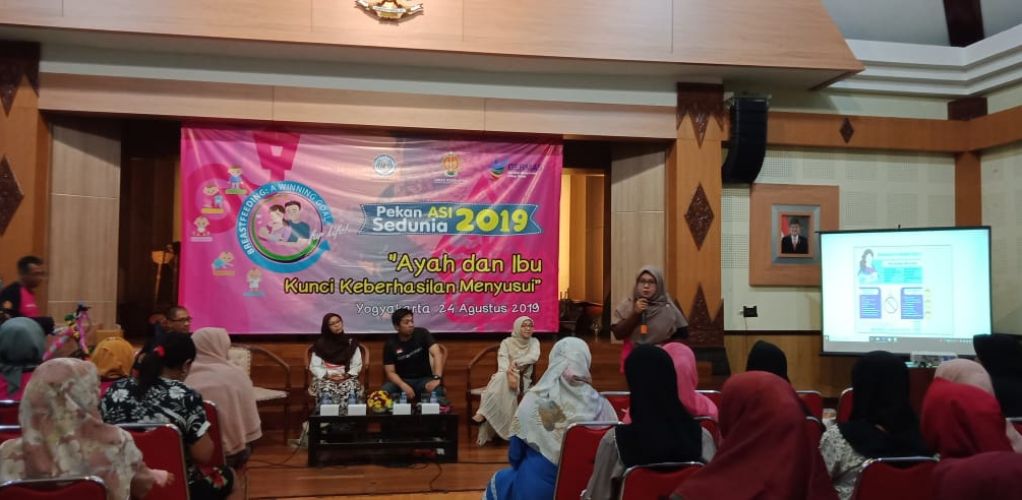 Seminar Pekan ASI Sedunia Tahun 2019  “ Ayah dan Ibu Kunci Keberhasilan Menyusui”